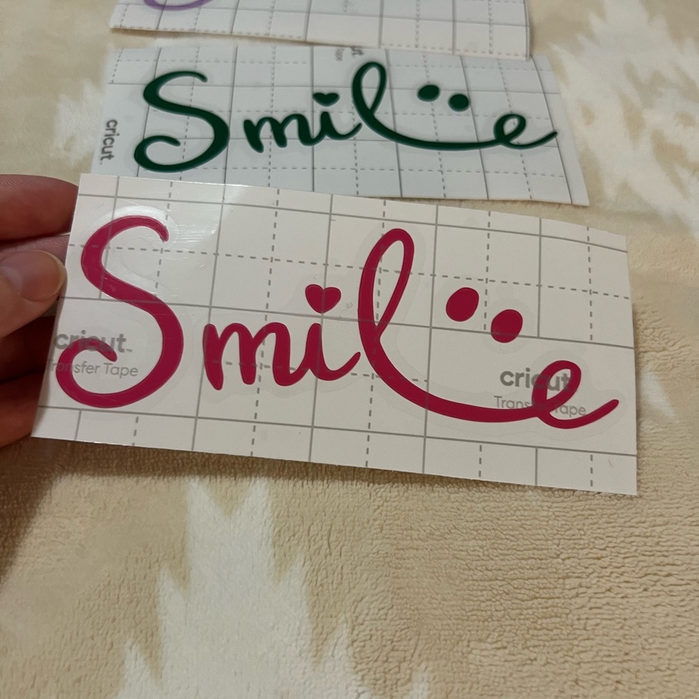 Smile Vinyl Decal ❤️